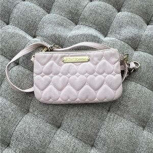Betsey Johnson Pink Heart Purse